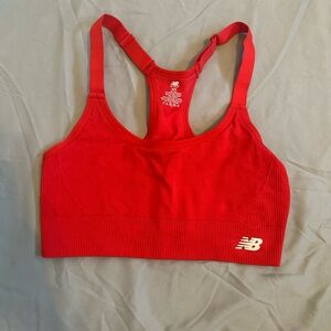 New Balance Women's Red Sports Bra